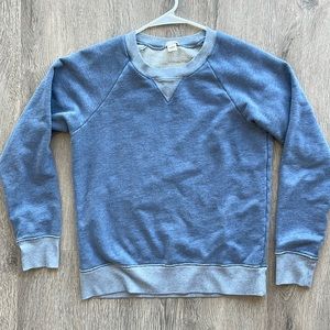 Woman’s Jcrew two tone sweatshirt